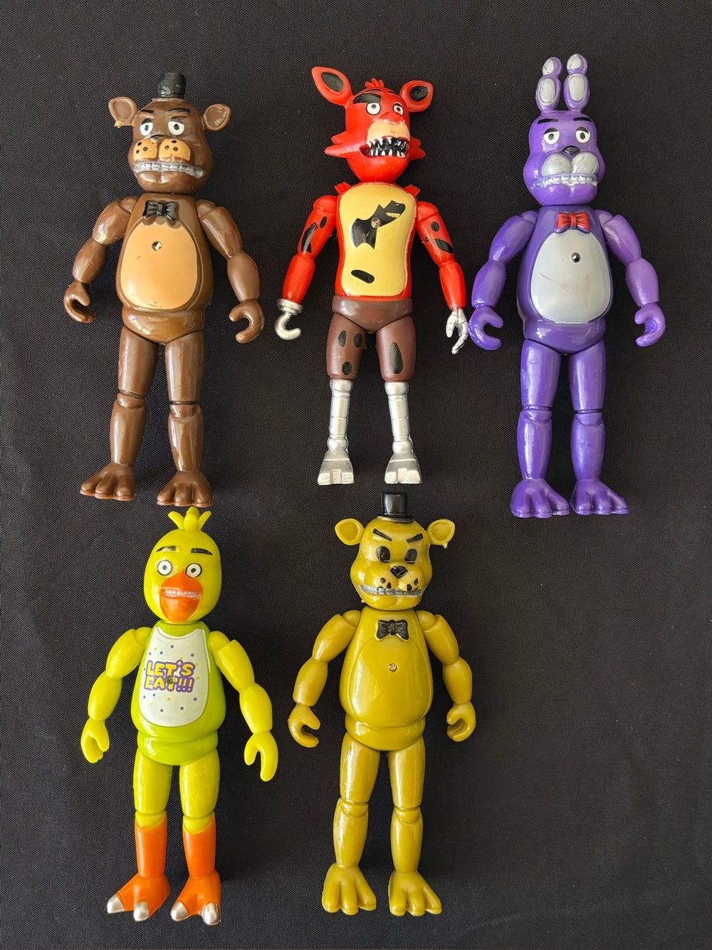 Funko Five Nights at Freddy’s FNAF 5” Light Up Figures Lot of 5 2016